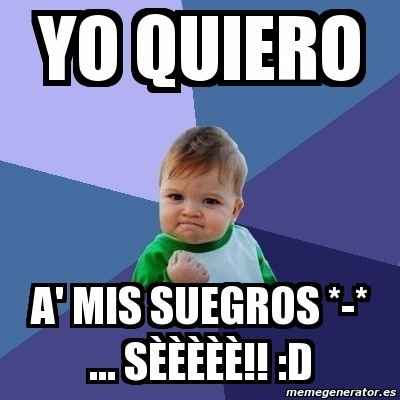 Te llevas bien con los suegros?