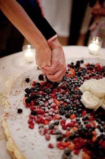 ¿Ya tienen el pastel de boda?