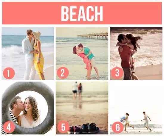 En la playa