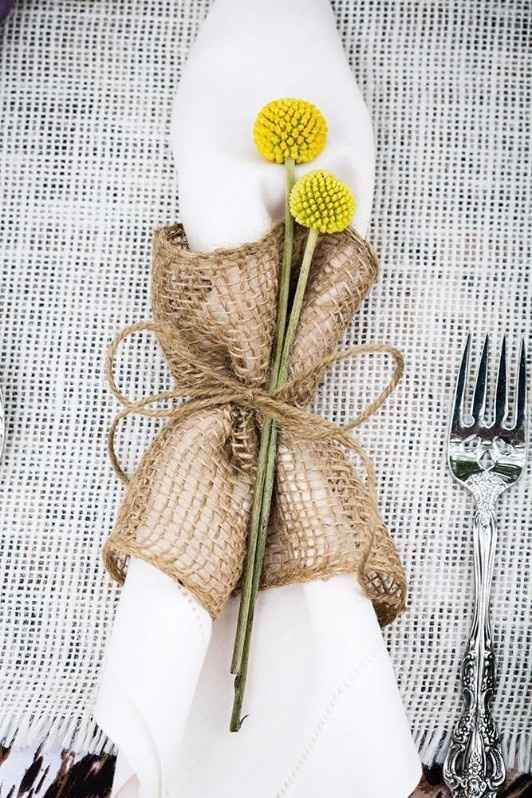 ideas fáciles para las servilletas de tu banquete