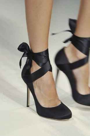 9 zapatos negros para novia ¿te atreverías?