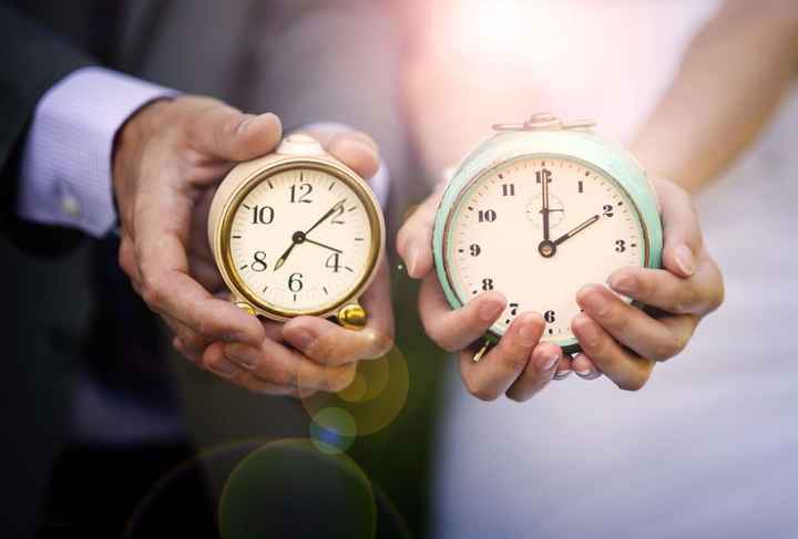 ¿A qué hora se piensan casar?