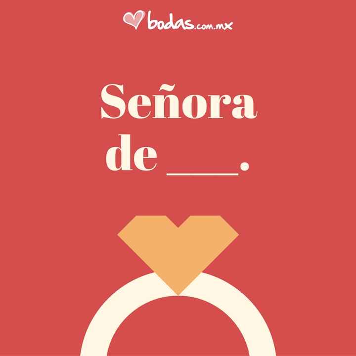 Completa la frase: ¡Señora de __!
