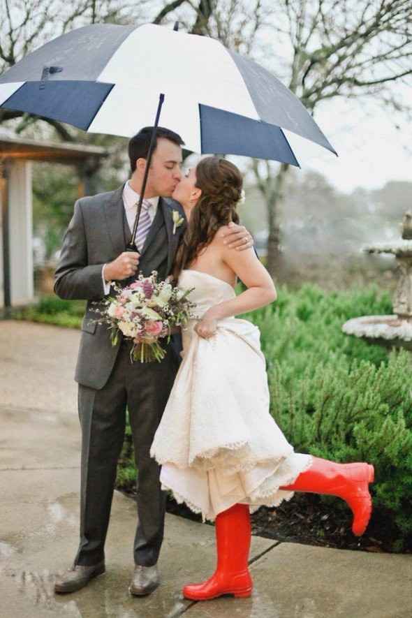 botas de lluvia para novias 2017 ¿con cuál te quedas?