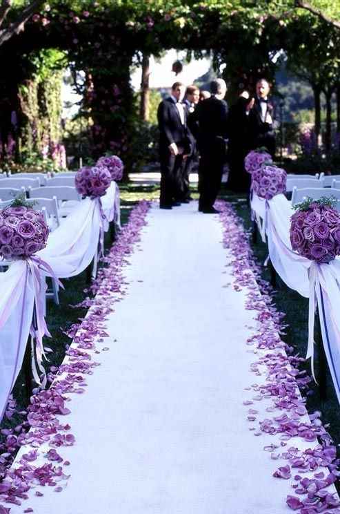 8 ideas fáciles en morado para tu boda