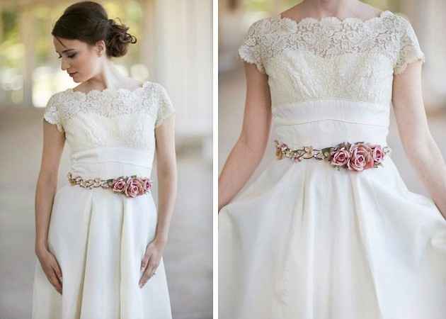 Cinturón de novia Adelita