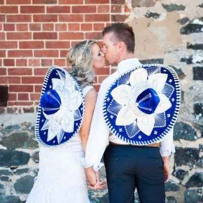 Algo azul de novia Adelita