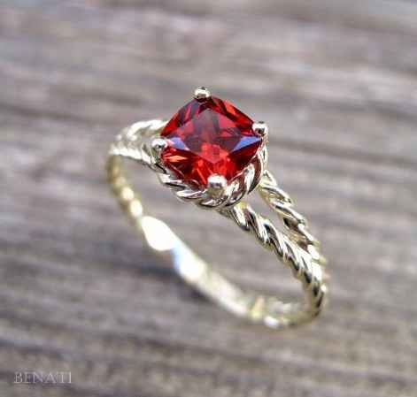 Anillo de novia Adelita