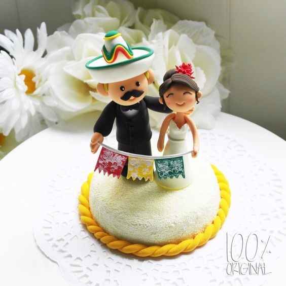 Cake topper mexicano ¿sí o no?