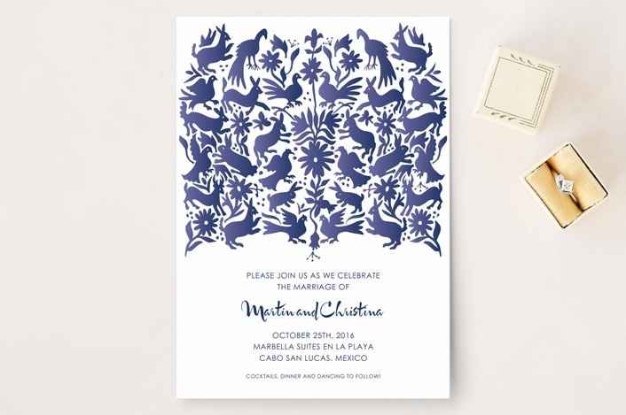 inspiraciones para una boda Otomí