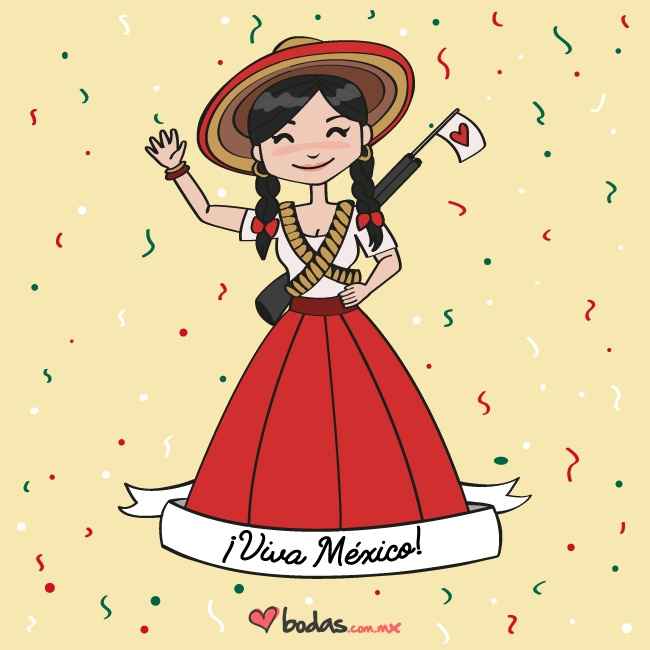 Novias Adelitas ¿qué se van a poner hoy para dar el grito? 