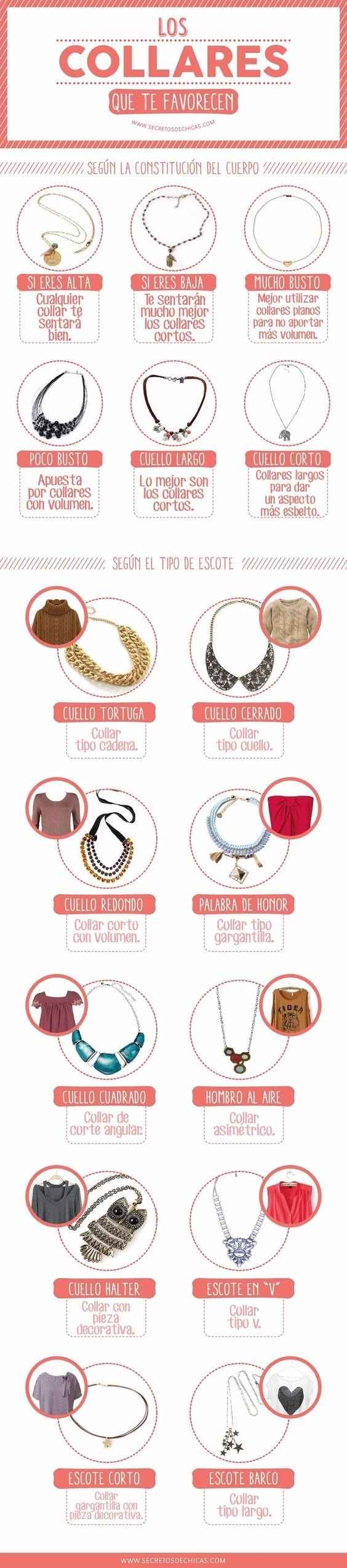 Elige el collar que te favorece según tu cuerpo