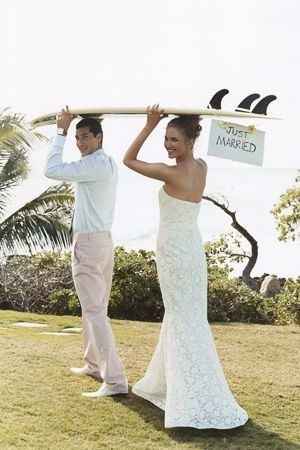 inspiraciones para una boda surfera