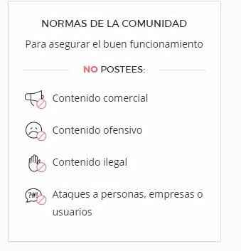 Antes de abrir un debate recuerda que...