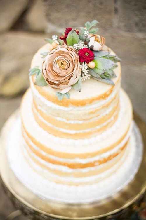 Naked cake amarillo ¿sí o no?