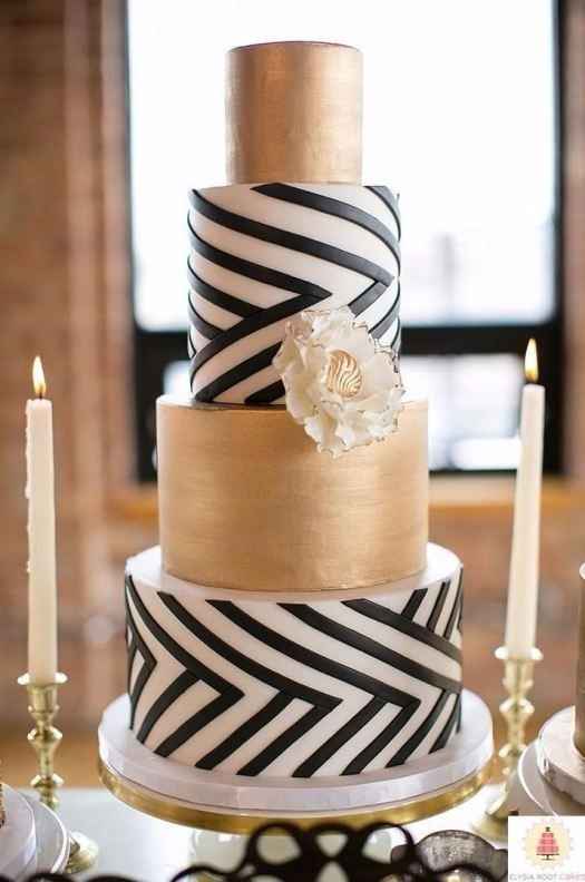 7 pasteles blanco y negro ¡vota por tu favorito!