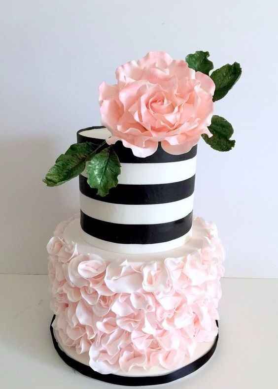 7 pasteles blanco y negro ¡vota por tu favorito!