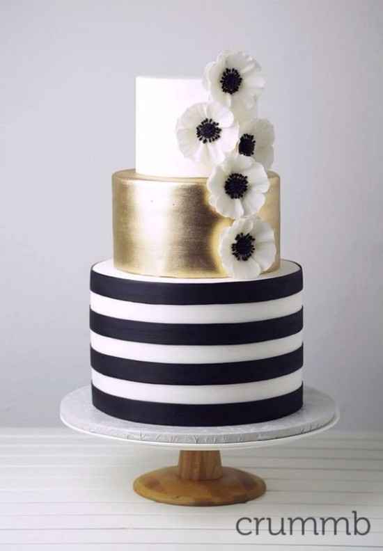 7 pasteles blanco y negro ¡vota por tu favorito!