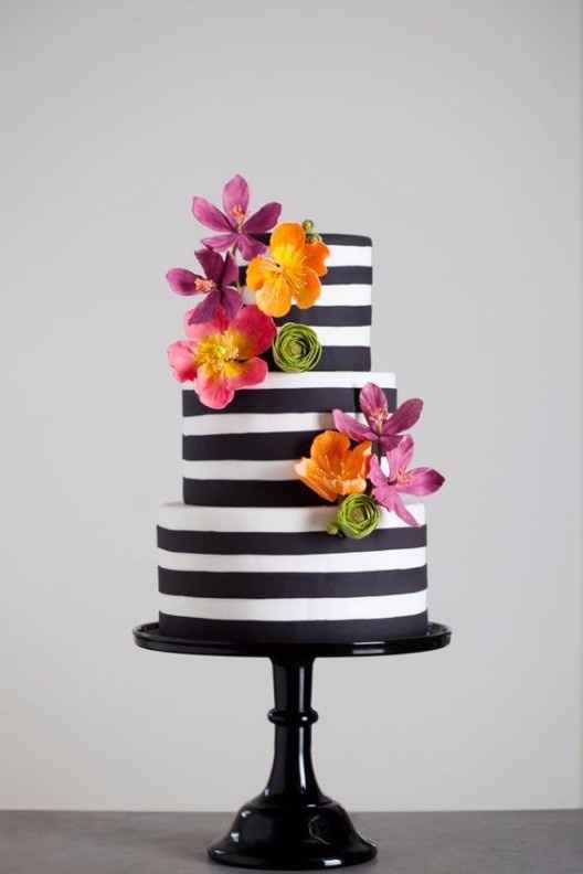 7 pasteles blanco y negro ¡vota por tu favorito!