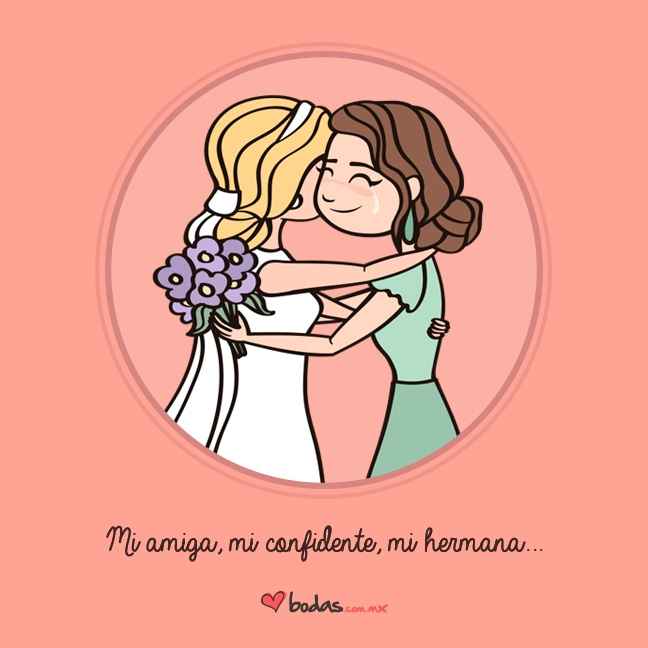 ¿Quién será tu dama de honor?