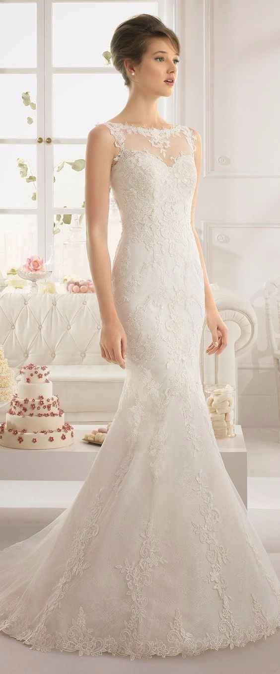 El vestido ¿novia tímida o coqueta?