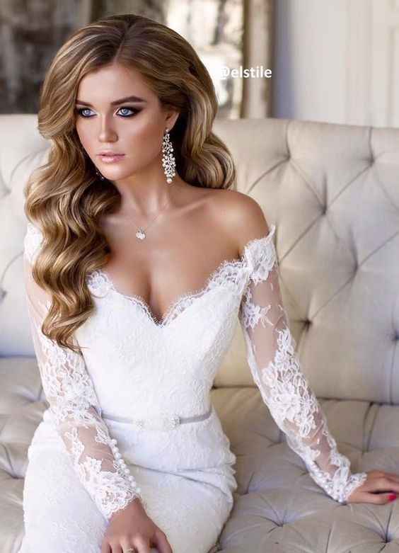 1. El peinado ¿novia tímida o coqueta?