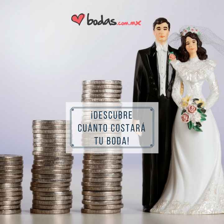 ¡Descubre cuánto costará tu boda!