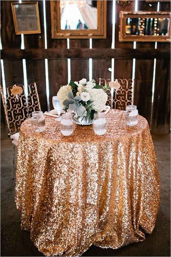 mesa de novios