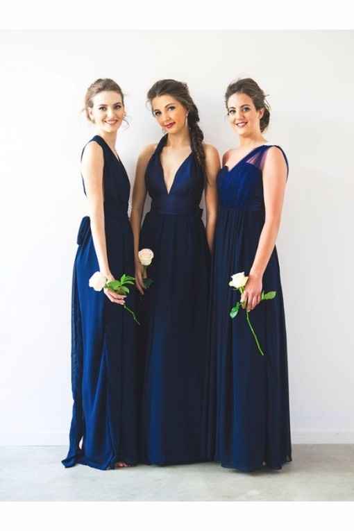 8 vestidos lapis blue para damas