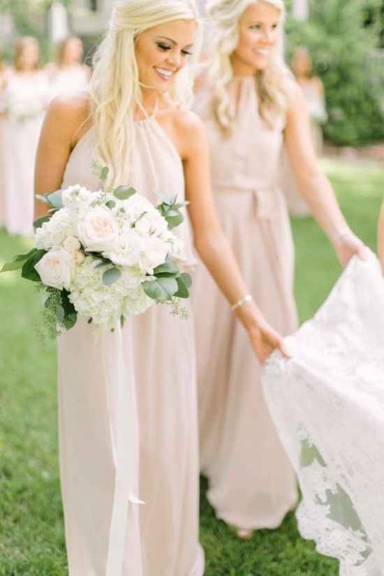 Vestidos pale dogwood para damas ¿te atreves?