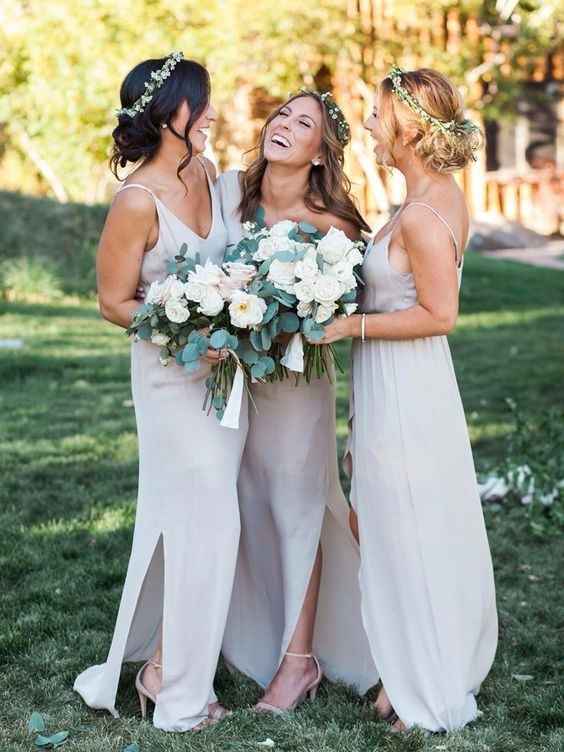 Vestidos pale dogwood para damas ¿te atreves?