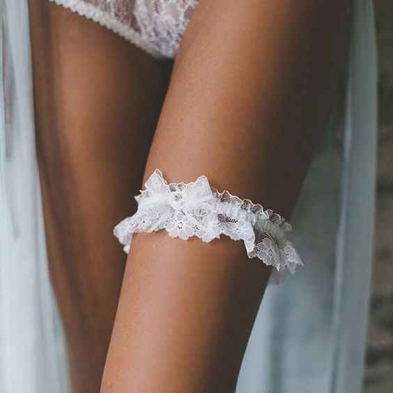 Descubre tu liga de novia inspirada en Barbie