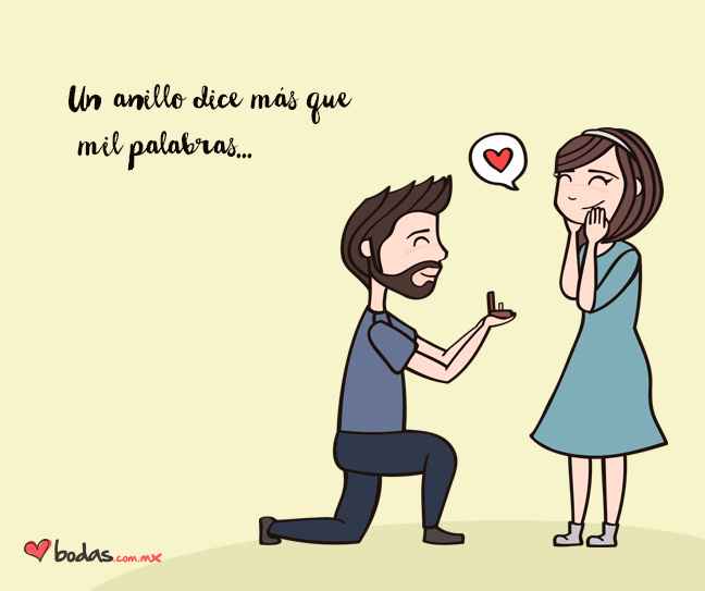 ¿Te propuso matrimonio en San Valentín?