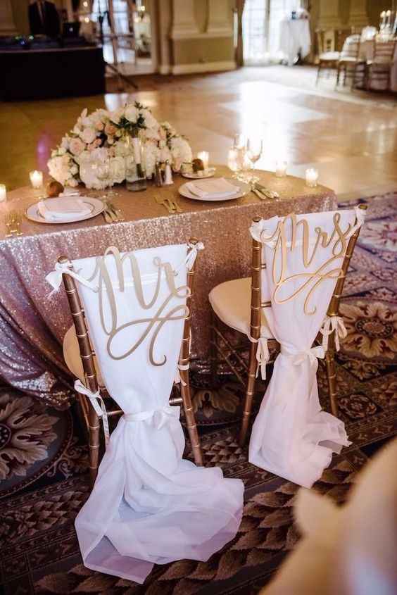 ¡Escoge tu mesa de novios!