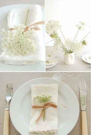 Ideas originales para las servilletas de tu boda.