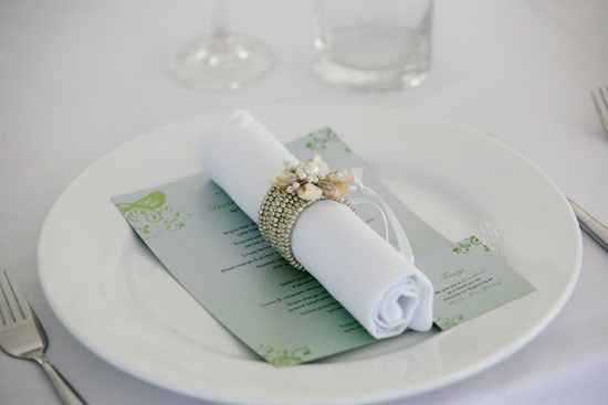 Ideas originales para las servilletas de tu boda.
