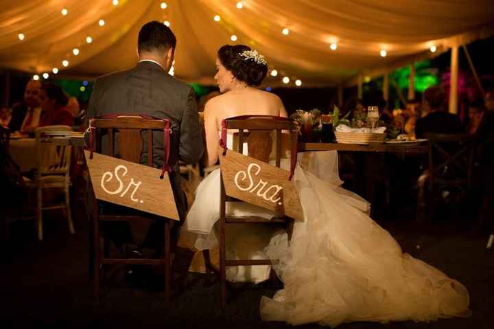 Escribe sus apellidos de casados 