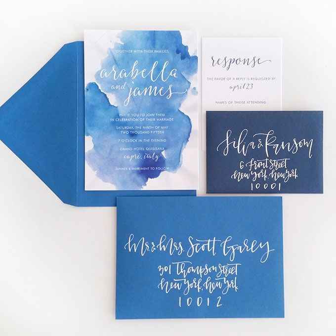 8 invitaciones azules ¡escoge tu favorita!