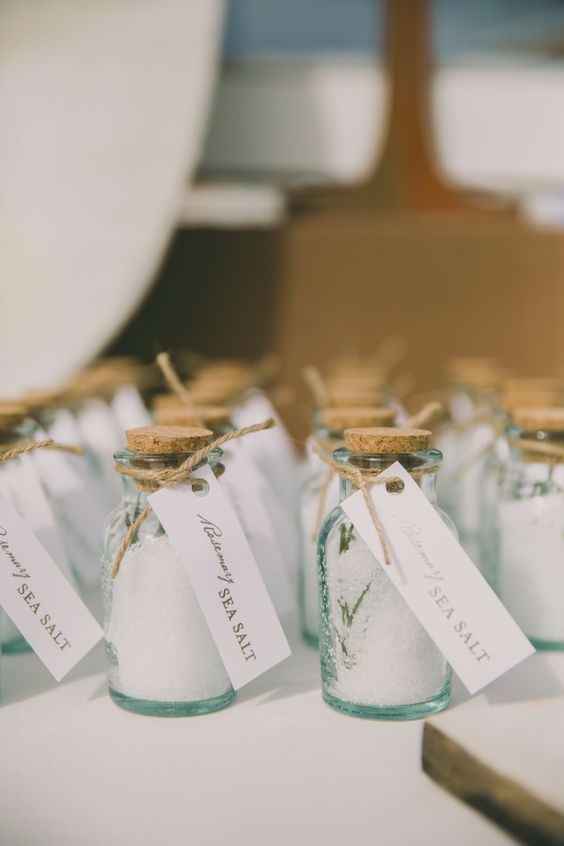 Los recuerdos para mi boda serían..