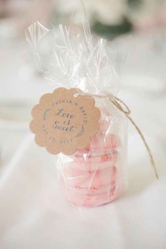 Los recuerdos para mi boda serían..