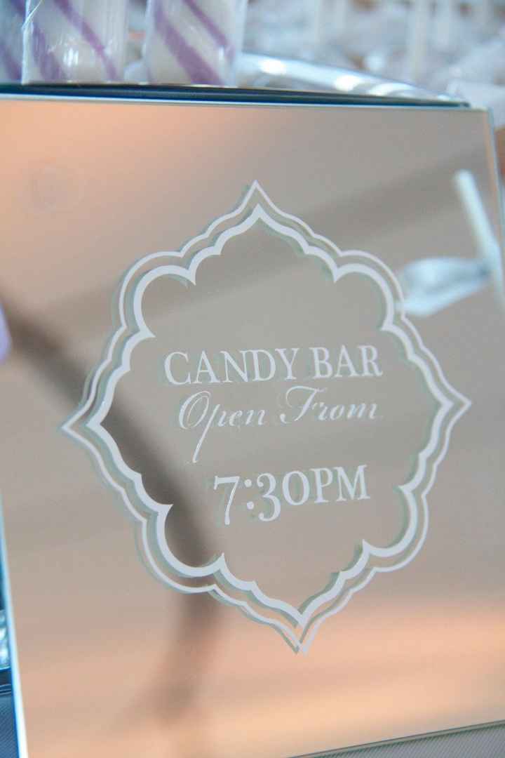 Letrero Candy Bar