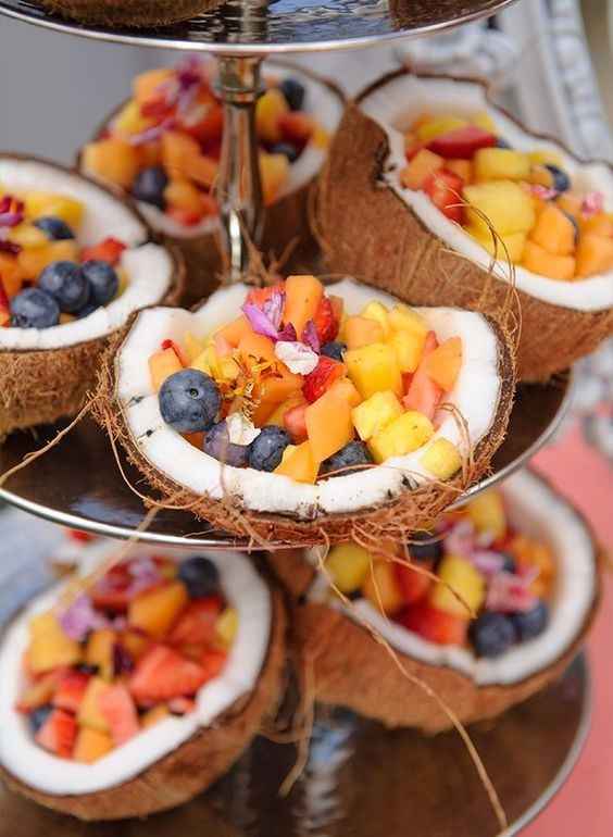 ideas con cocos para tu boda ¡escoge una!