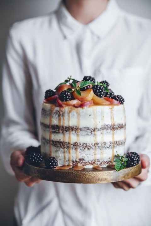 pasteles con durazno ¡escoge uno!