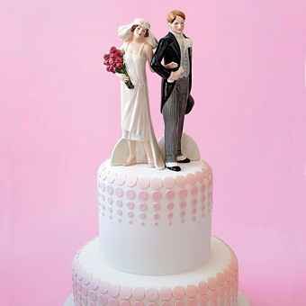 Cake topper años 20