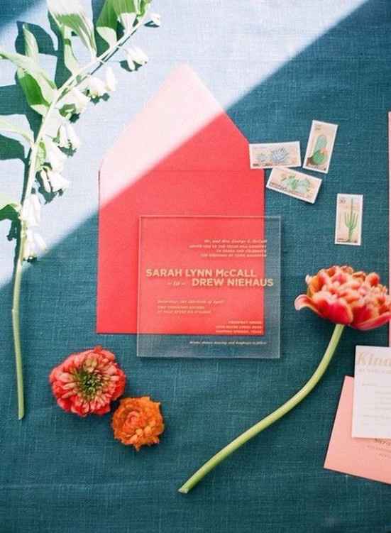 5 invitaciones transparentes ¡escoge tu favorita!