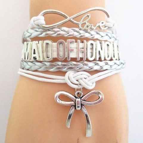 Pulsera para la dama de honor