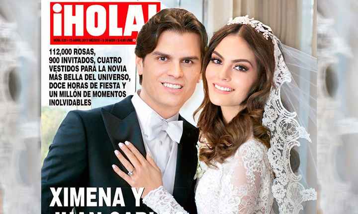 ¿Te gustaría que tu boda saliera en una revista?