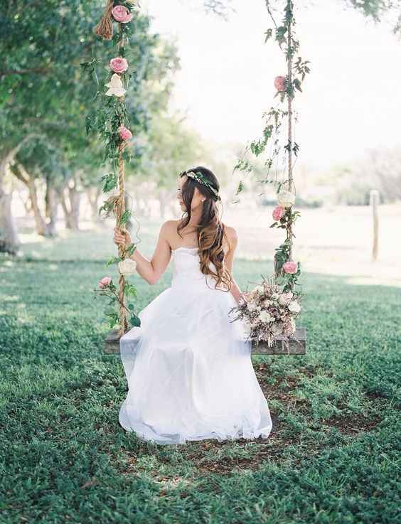 5 novias en columpios ¿cuál te gusta?