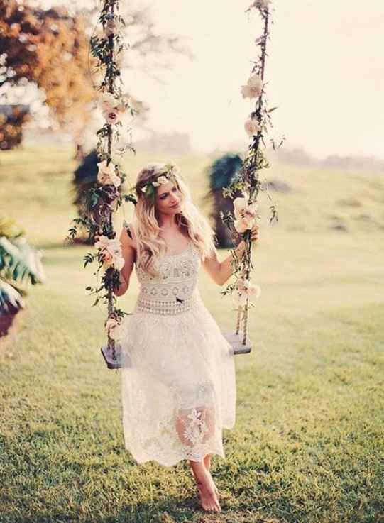 5 novias en columpios ¿cuál te gusta?