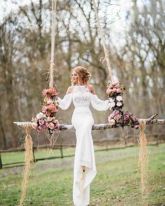 5 novias en columpios ¿cuál te gusta?